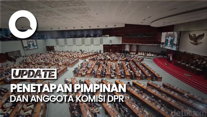 Video: DPR Gelar Paripurna Penetapan Pimpinan-Anggota Komisi DPR Besok