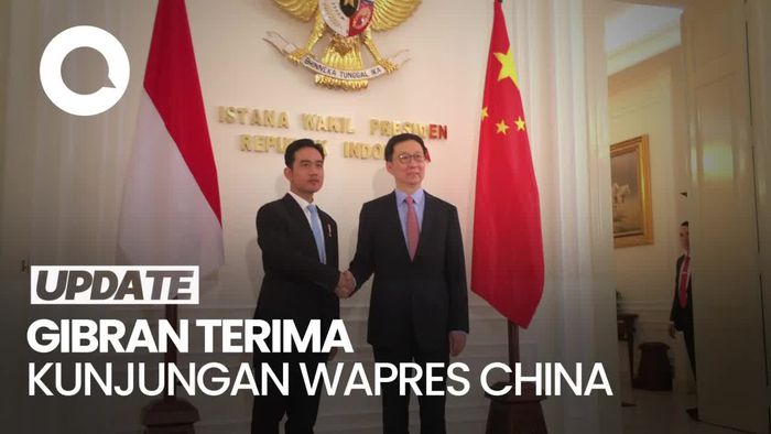 Video: Momen Gibran Terima Kunjungan Wapres China Han Zheng di Istana Wapres