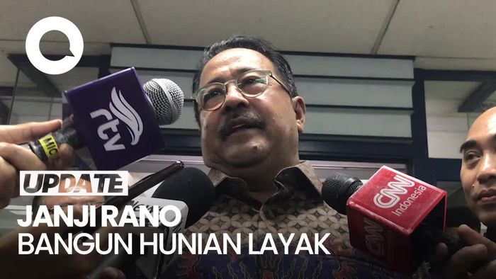 Video: Janji Rano Karno Bangun Hunian Vertikal untuk Warga Jakarta