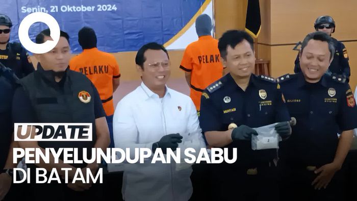 Bea Cukai Batam Tangkap 2 Penumpang Kapal Bawa 685 Gram Sabu
