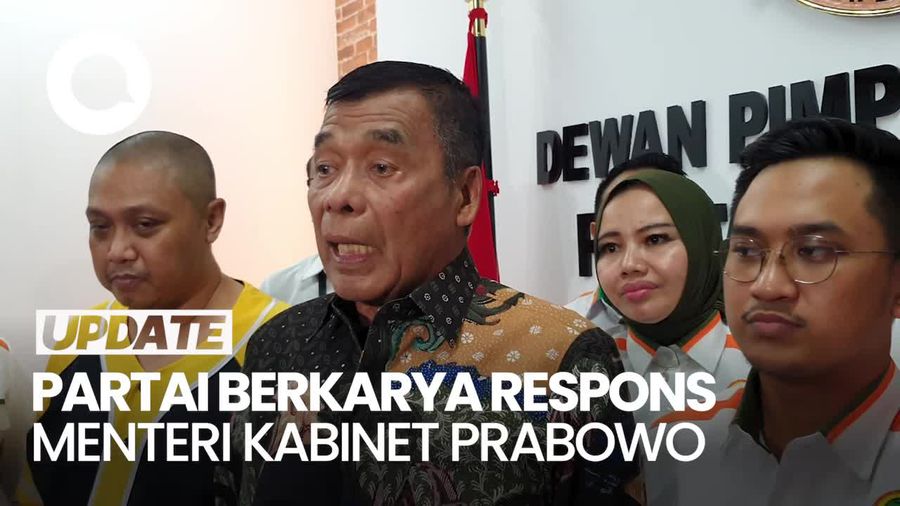 Video: Berkarya soal Kabinet Prabowo: Integritas Menteri Cukup Memadai