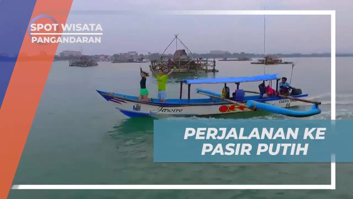 Perjalanan Seru Menuju Pantai Pasir Putih di Pangandaran