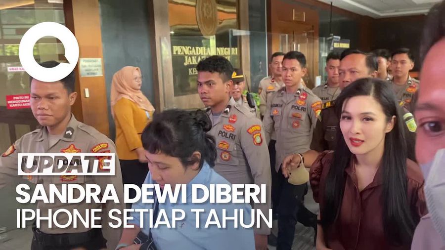 Video: Sandra Dewi Ungkap Harvey Moeis Rutin Belikan iPhone Untuknya