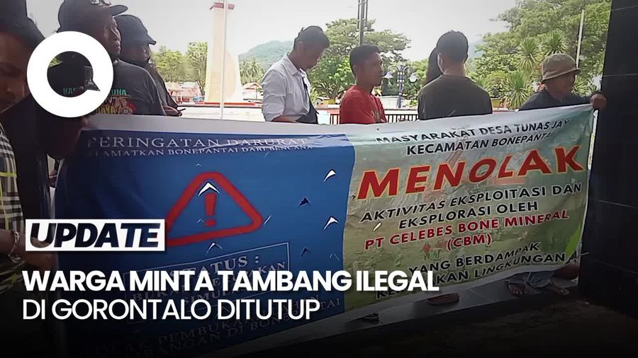 Video: Warga Bone Pantai Geruduk Kantor Camat, Desak Tambang Ilegal Ditutup