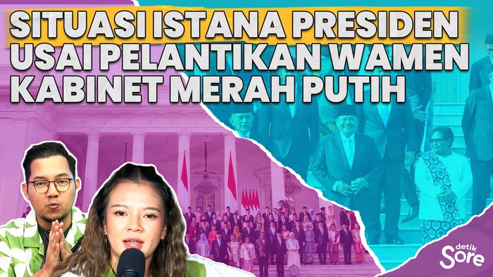 Situasi Istana Presiden Usai Pelantikan Wamen Kabinet Merah Putih