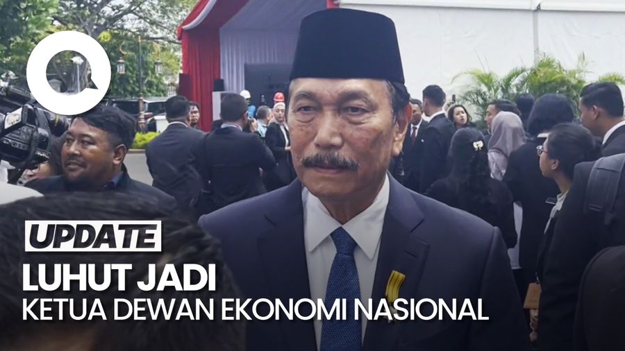 Video: Momen Luhut Dilantik Jadi Ketua Dewan Ekonomi Nasional