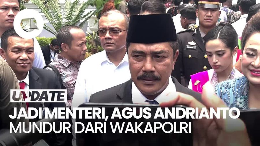 Video: Jadi Menteri Prabowo, Agus Andrianto Mundur dari Wakapolri