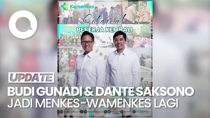 Video: Budi Gunadi dan Dante Saksono Jadi Menkes-Wamenkes di Kabinet Prabowo