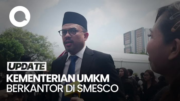 Video Menteri Maman Sebut Kementerian UMKM Berkantor di Gedung Smesco