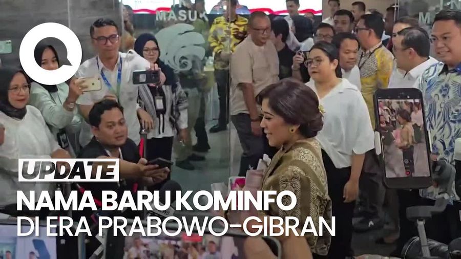 Video: Kementerian Kominfo Ganti Nama Jadi Komdigi