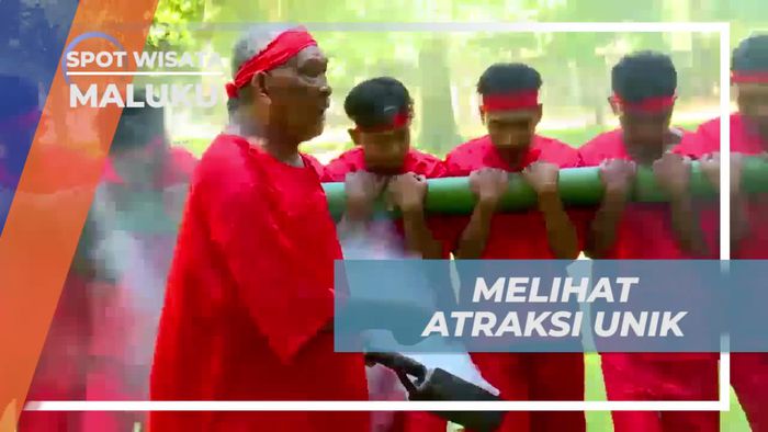 Menikmati Atraksi Unik di Pantai Natsepa Ambon