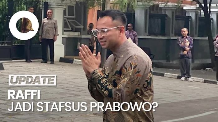 Video: Respons Raffi Ahmad soal Dirinya Disebut Bakal Jadi Stafsus Prabowo
