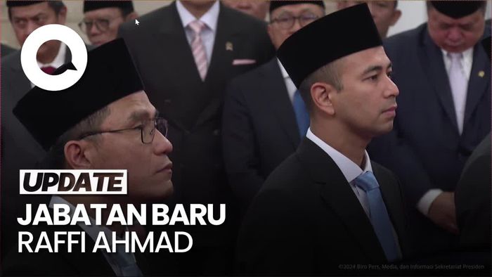 Video: Raffi Ahmad Resmi Dilantik Jadi Utusan Khusus Presiden