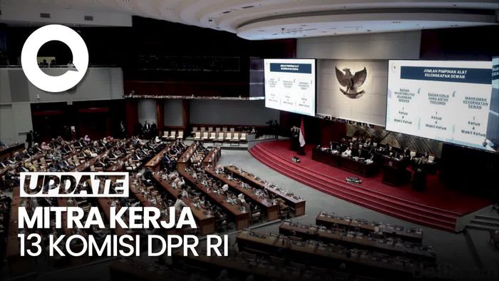 Video: Daftar Mitra Kerja untuk 13 Komisi DPR RI