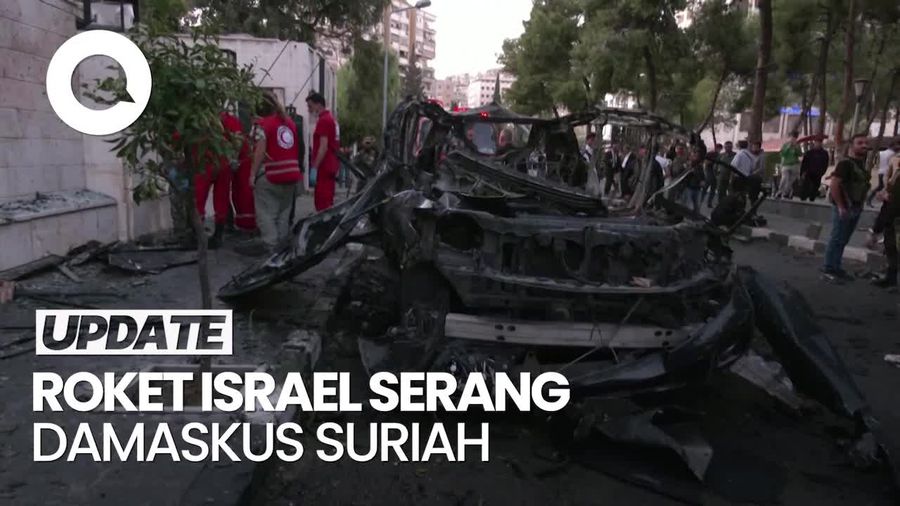 Video: Israel Serang Damaskus Suriah, 2 Orang Tewas