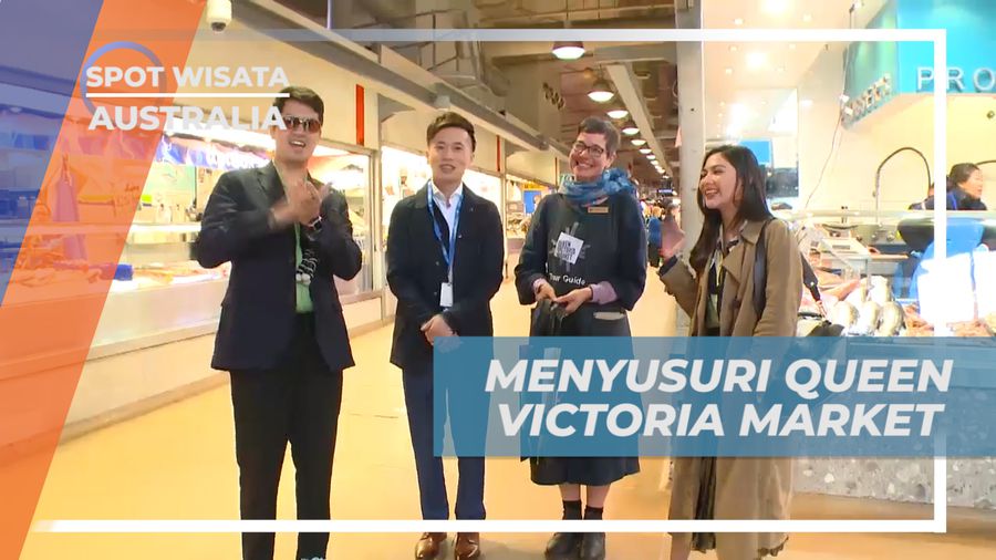 Jalan-jalan Menyusuri Tempat Menarik di Queen Victoria Market, Australia