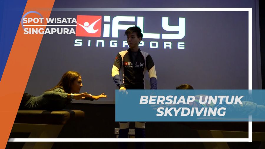 Persiapan Sebelum Merasakan Sensasi Melayang-layang dalam Ruangan, Singapura