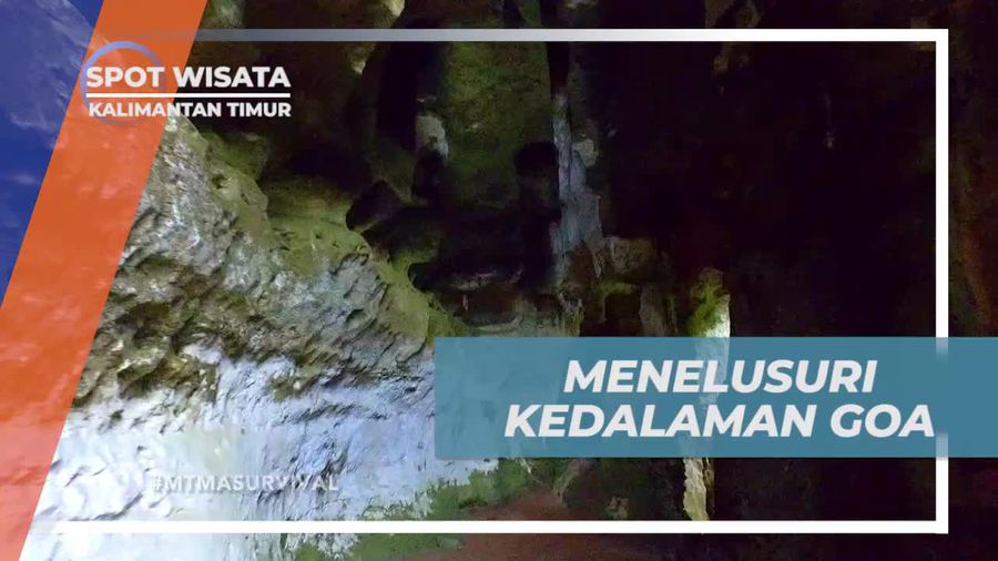 Mengeksplorasi Kedalaman Goa, Kalimantan Timur