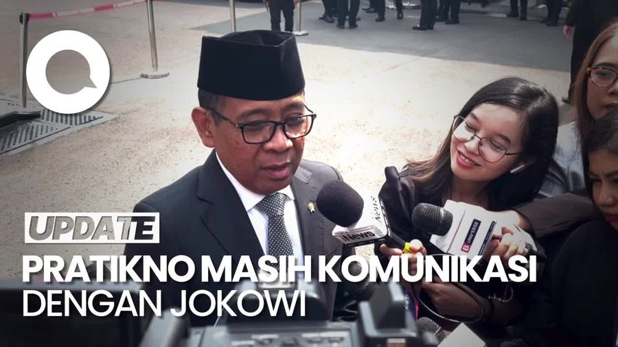 Video Pratikno Ngaku Masih Komunikasi dengan Jokowi: Kita Punya Grup WA