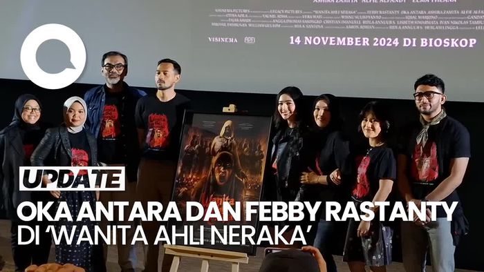 Video: Cara Oka Antara-Febby Rastanty Jalin Chemistry di Wanita Ahli Neraka