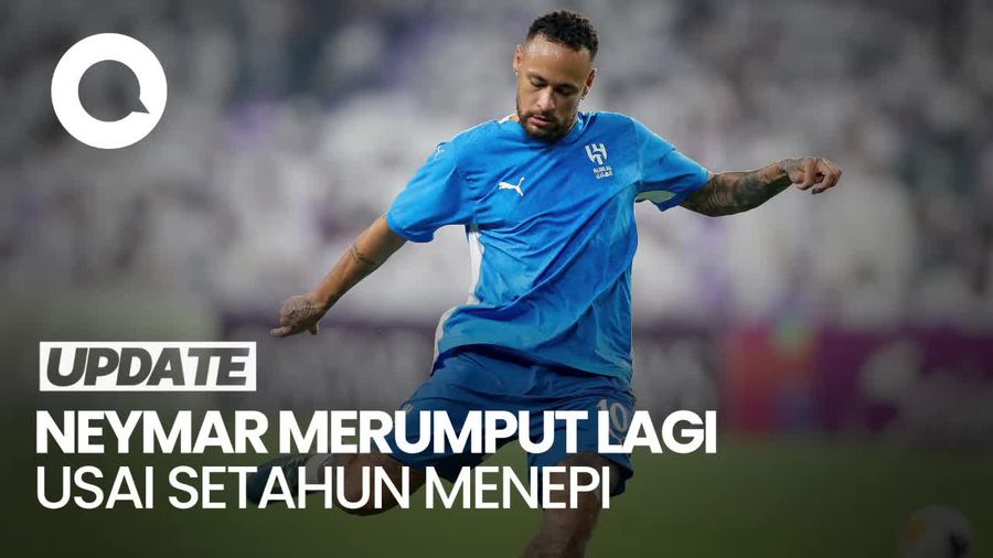 Video Neymar Comeback, Al Hilal Vs Al Ain Hujan Gol