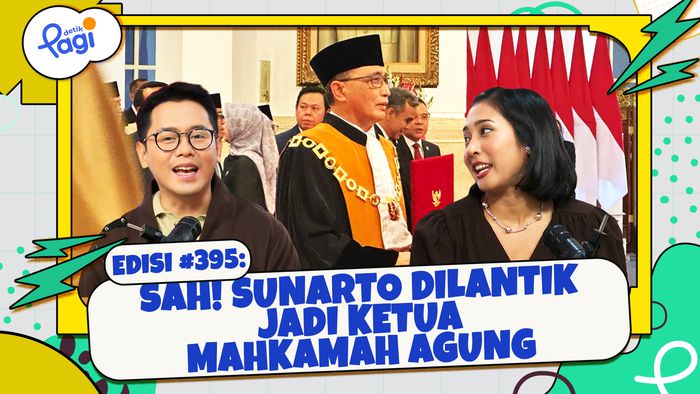 Sah! Sunarto Dilantik Jadi Ketua Mahkamah Agung