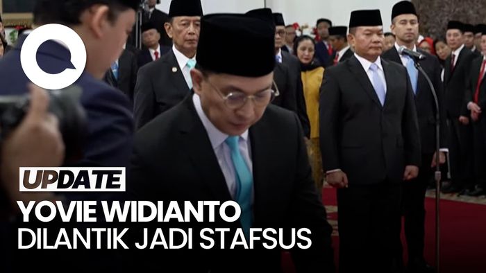 Video: Momen Yovie Widianto Dilantik Jadi Stafsus Prabowo