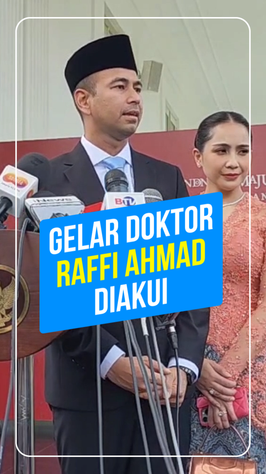 Video: Gelar Doktor HC Raffi Ahmad Dibacakan saat Pelantikan