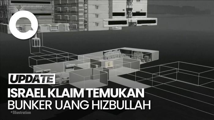 Video: Israel Klaim Temukan Bunker Emas-Uang Hizbullah di Bawah RS di Beirut