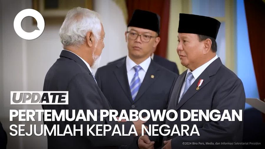 Video: Hari Ke-2 Jabat Presiden, Prabowo Kembali Temui Sejumlah Kepala Negara