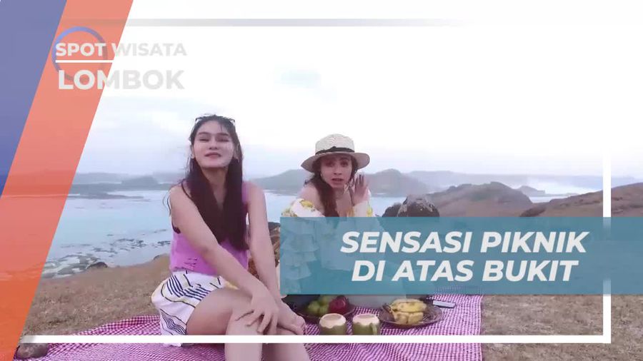 Piknik Menyenangkan di Atas Bukit Lombok