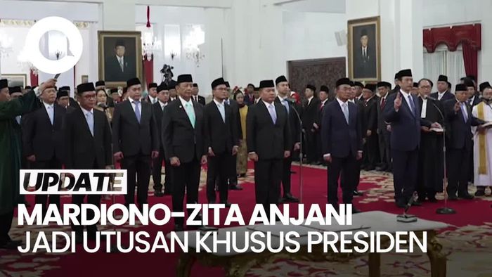 Video Daftar 7 Utusan Khusus Presiden Prabowo: Mardiono hingga Zita Anjani