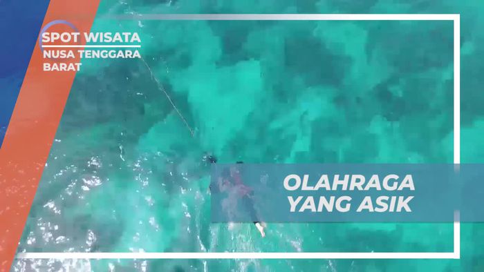 Olahraga Seru Bermain Subwing di Gili Trawangan, Nusa Tenggara Barat