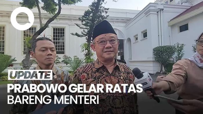 Video: Prabowo Ratas Bareng Mendikdasmen, Bahas soal Kualitas Matematika