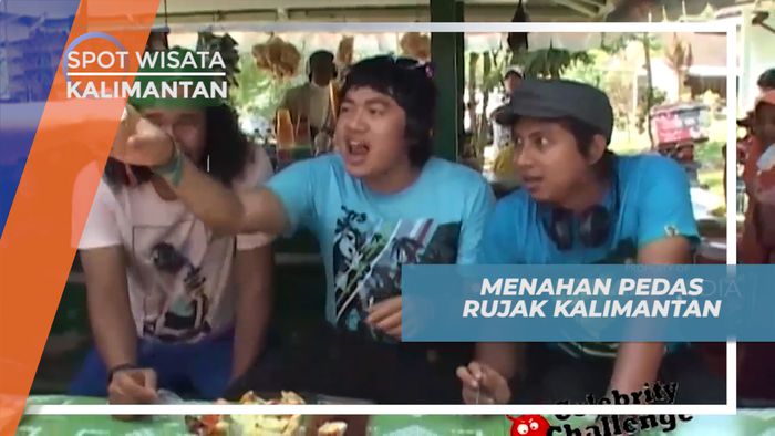 Pedasnya Rujak Buah yang Menggugah Selera di Kalimantan