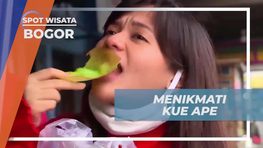 Menikmati Jajanan Khas Bogor, Kue Ape di Surya Kencana