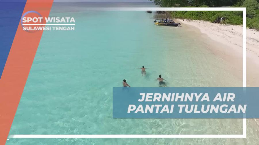 Menyelami Kejernihan Air Pantai Tulungan, Sulawesi Tengah
