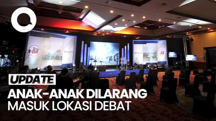 Video: KPU Larang Pendukung Bawa Anak ke Lokasi Debat Kedua Pilgub Jakarta