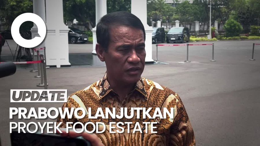 Video Food Estate Bakal Dilanjutkan, Mentan: Untuk Masa Depan Negara