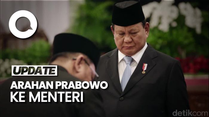 Video: Presiden Prabowo Minta Menteri Segera Susun Tim-Administrasi