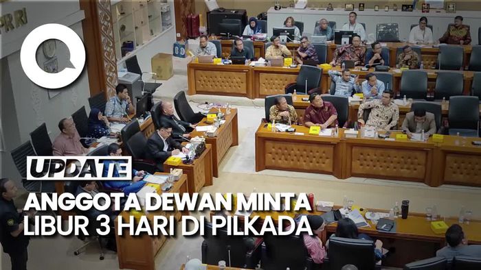 Video: Anggota DPR Minta Libur 3 Hari saat Pilkada, Mau Fokus Nyoblos!