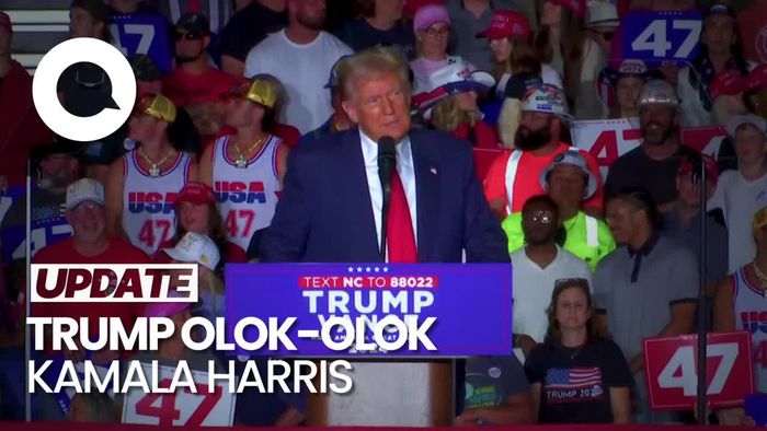 Video Trump Sebut Harris Ber-IQ Rendah dan Tim Walz Orang Terbodoh