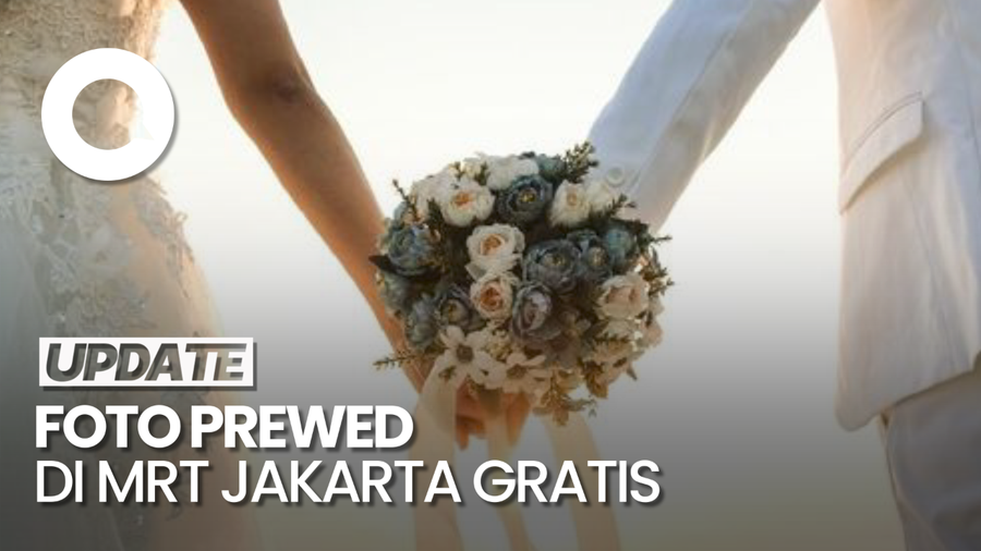 Video: Ketentuan Foto Prewed Gratis di Stasiun dan Kereta MRT Jakarta