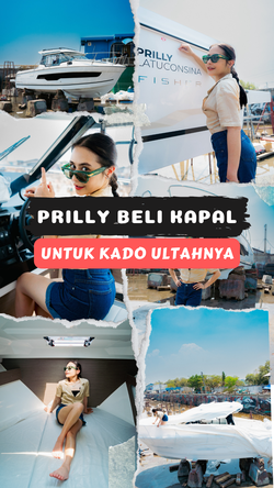 Video: Kala Prilly Latuconsina Self Reward Beli Kapal Yacht di Ultah ke-28