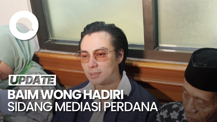 Video Baim Wong Hadiri Sidang Cerai Perdana: Minta Doanya