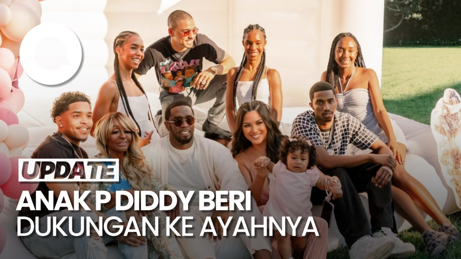 Video Dukungan Anak-anak P Diddy ke Ayahnya: Kami Bersatu Mendukungmu