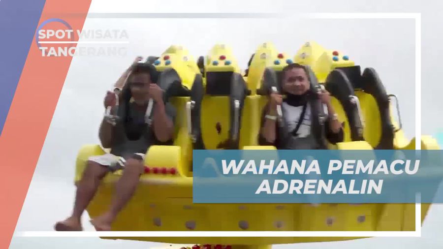 Serunya Berputar di Udara dengan Wahana Techno Fly di Tangerang