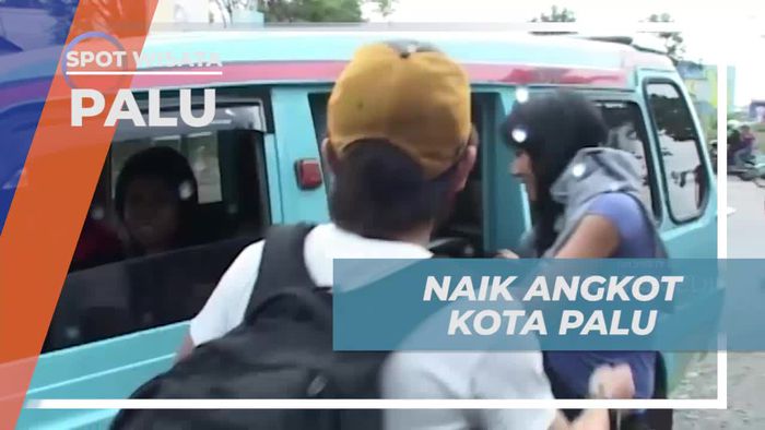 Serunya Naik Angkot di Kota Palu Menuju Karapan Sapi