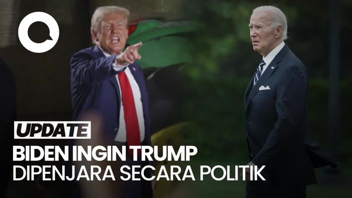 Video: Biden Sampaikan Niatnya Memenjarakan Trump Secara Politik