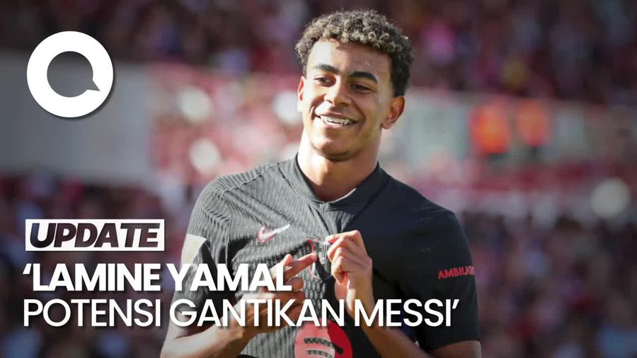 Video Kompany: Messi Baru Pergi, Kini Sudah Ada Lamine Yamal di Barcelona